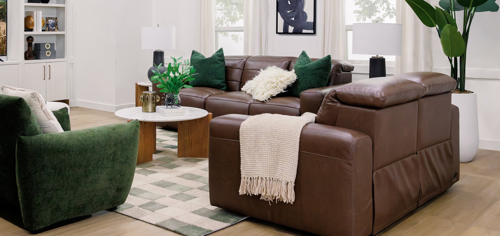Motion Sofa and Love Seat
