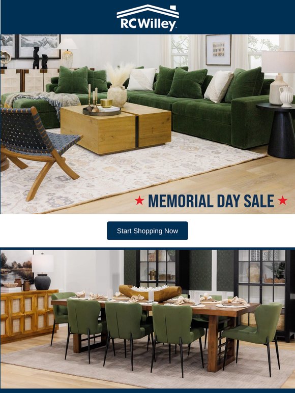 Memorial Day Furniture Deals | Up to $1000 Off