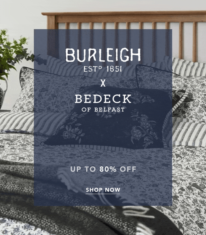 Bedeck of Belfast x Burleigh Sale | Up to 80% Off