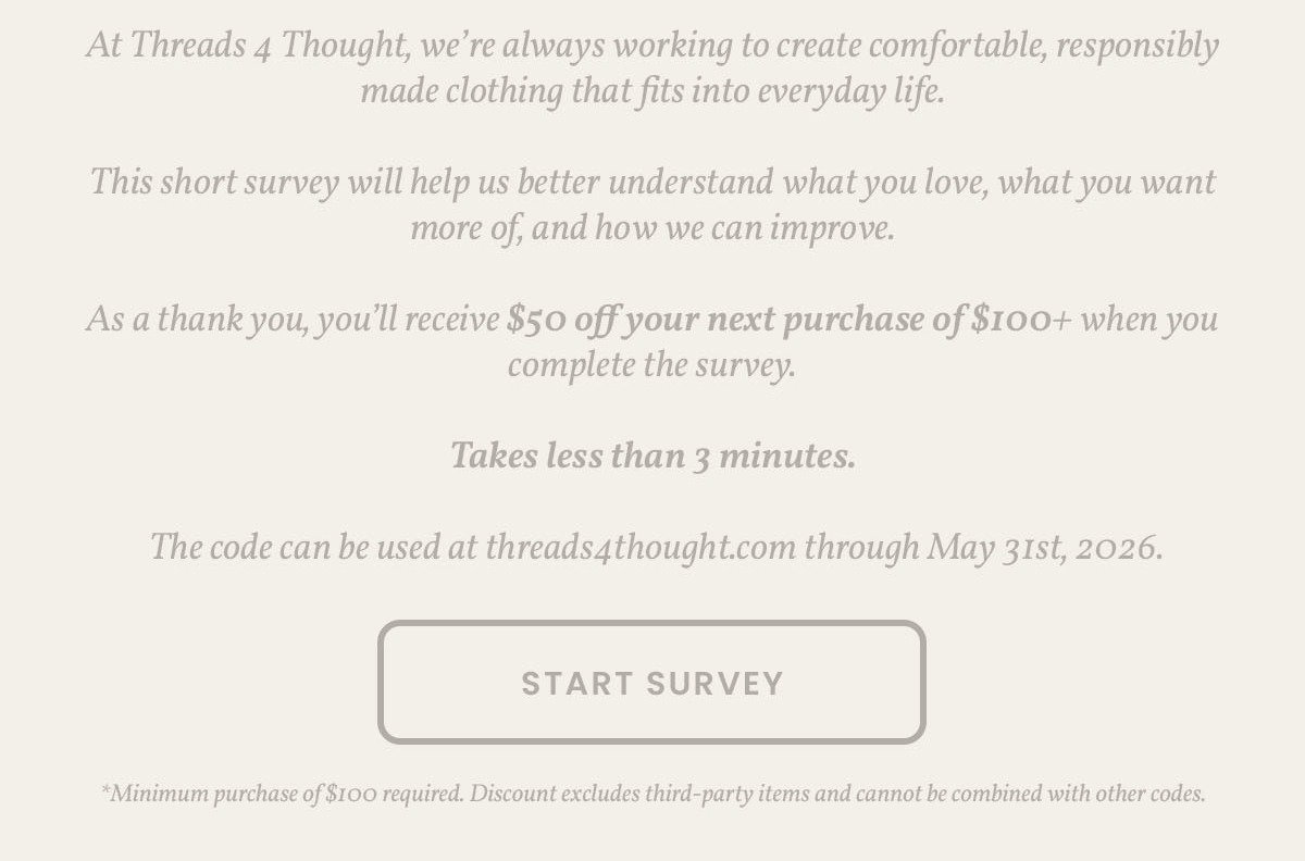 Start Survey