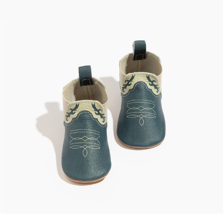 Denim Cowboy Chelsea Boot Baby Shoe