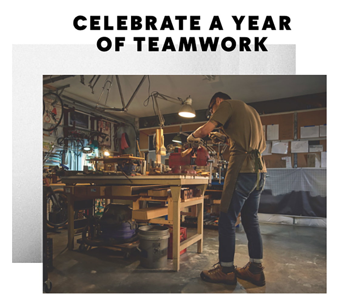 Celebrate a year of teamwork