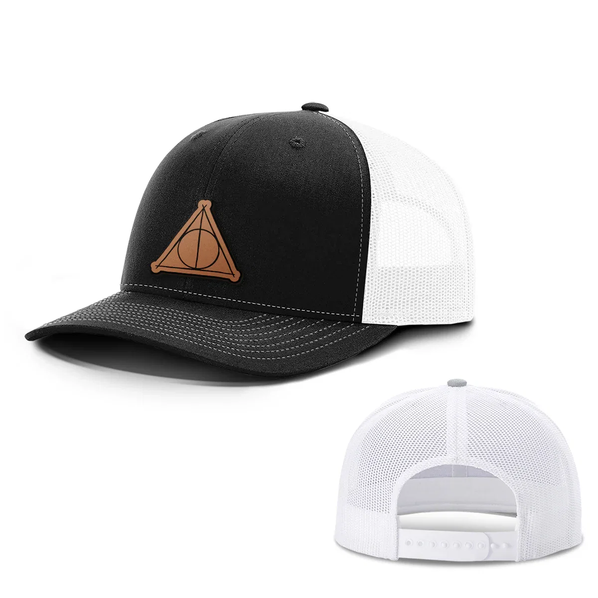 Image of Deathly Hallows Leather Patch Hats