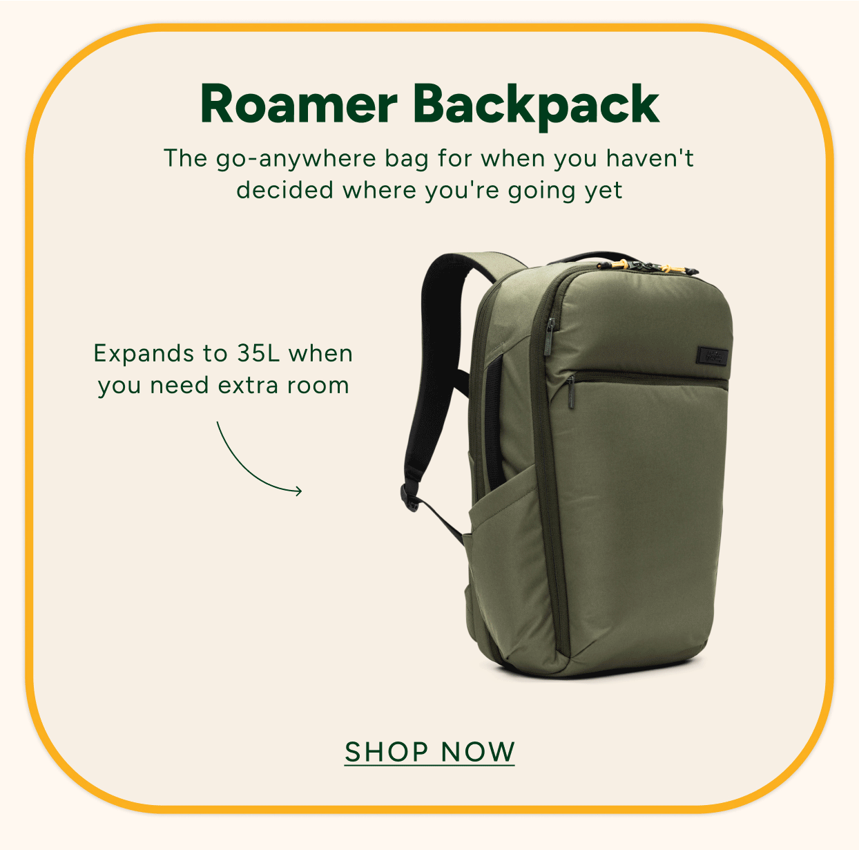 The Roamer Backpack