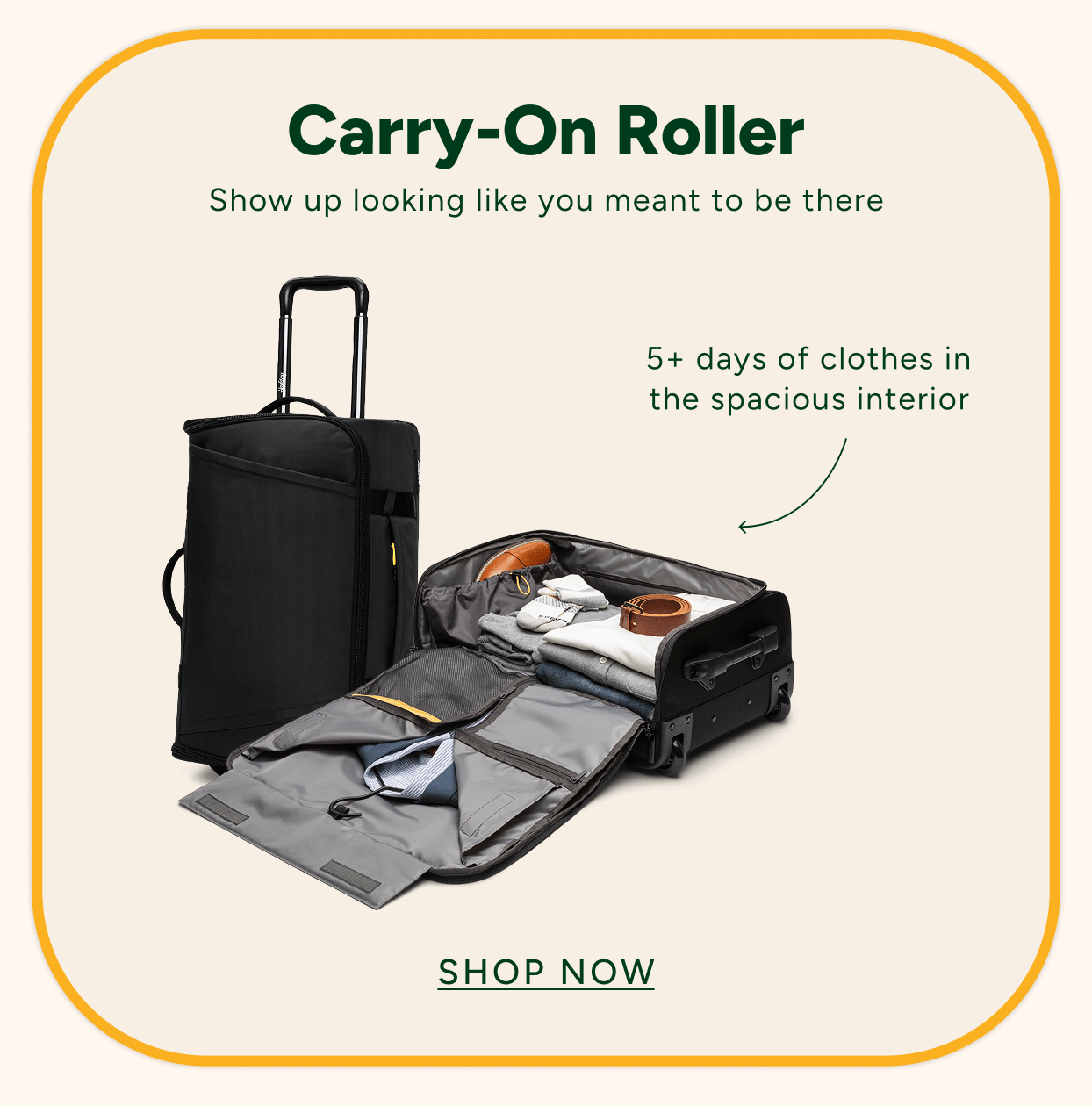 Carry-On Garment Roller