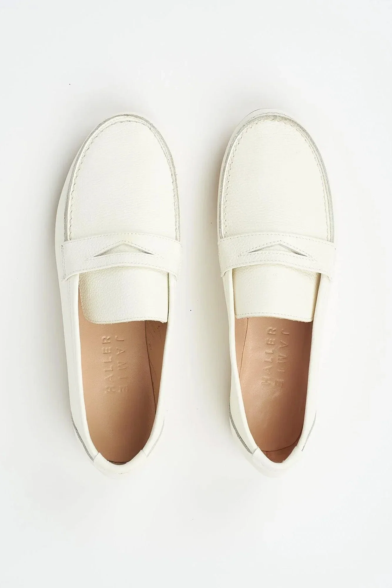 Image of The Penny Loafer in White