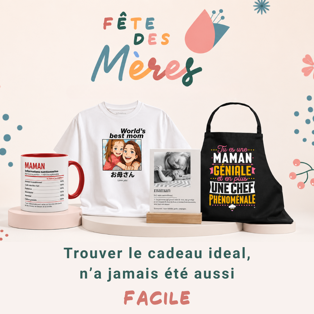 Idées cadeaux personnalisés pour la Fête des mères