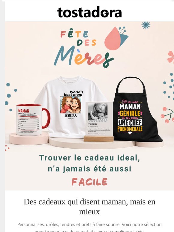 Le problème du cadeau pour maman ? Réglé. 💝