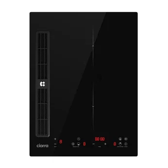 Ciarra ONE Induktions-Abzugskochfeld Domino 390 mm mit integriertem Plasma⁺-System und Boost CBBEH392B-OW
