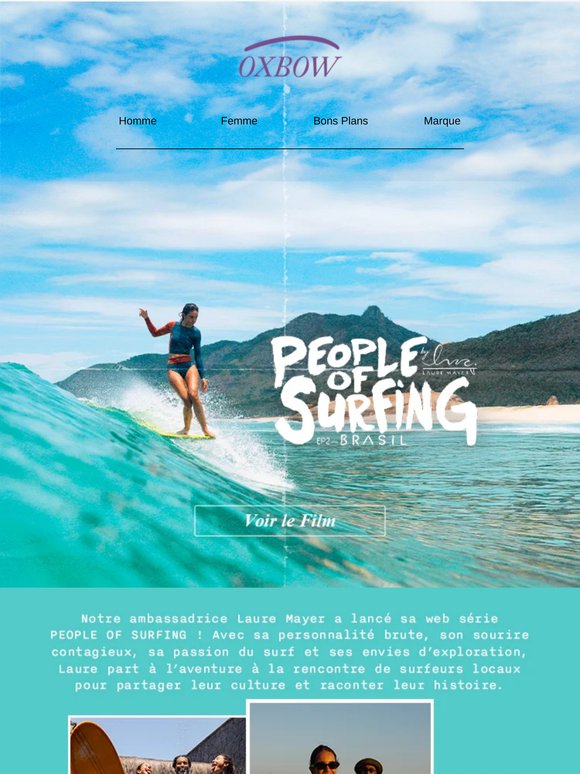 PEOPLE OF SURFING. Laure Mayer explore le Brésil pour le 2ᵉ épisode de sa série !