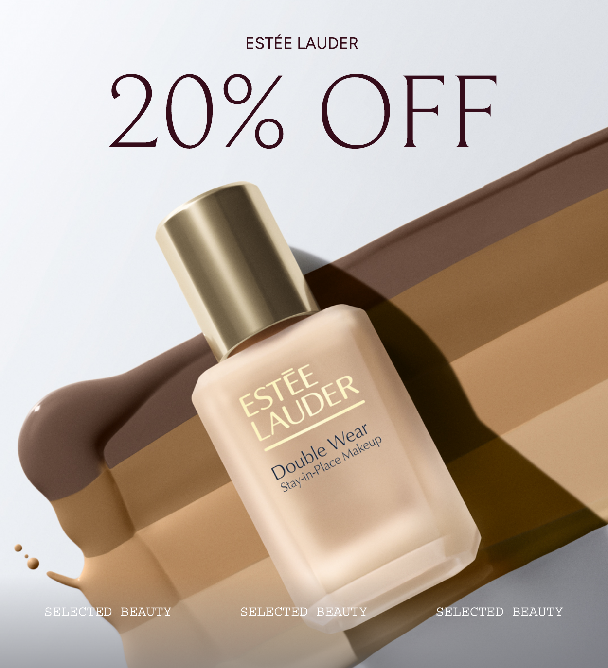 shop 20 percent off estee lauder
