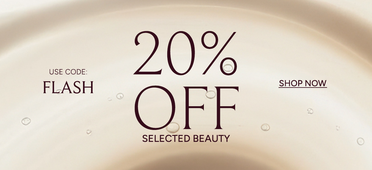 20 PERCENT OFF FLASH SALE