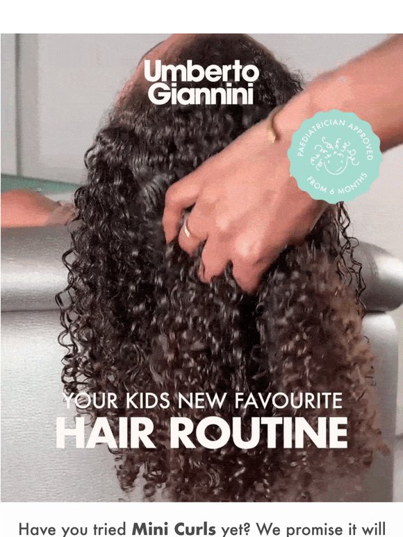 Your kids new favourite hair routine