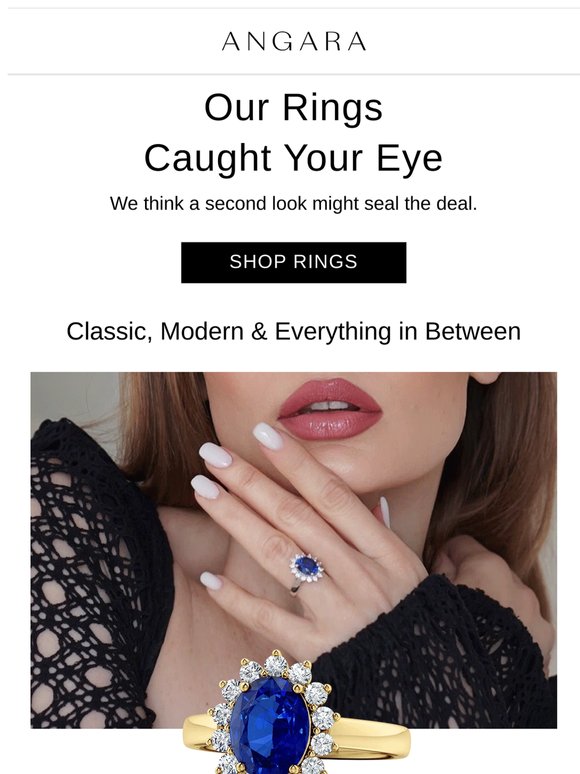 Were You Eyeing These Rings? 👀