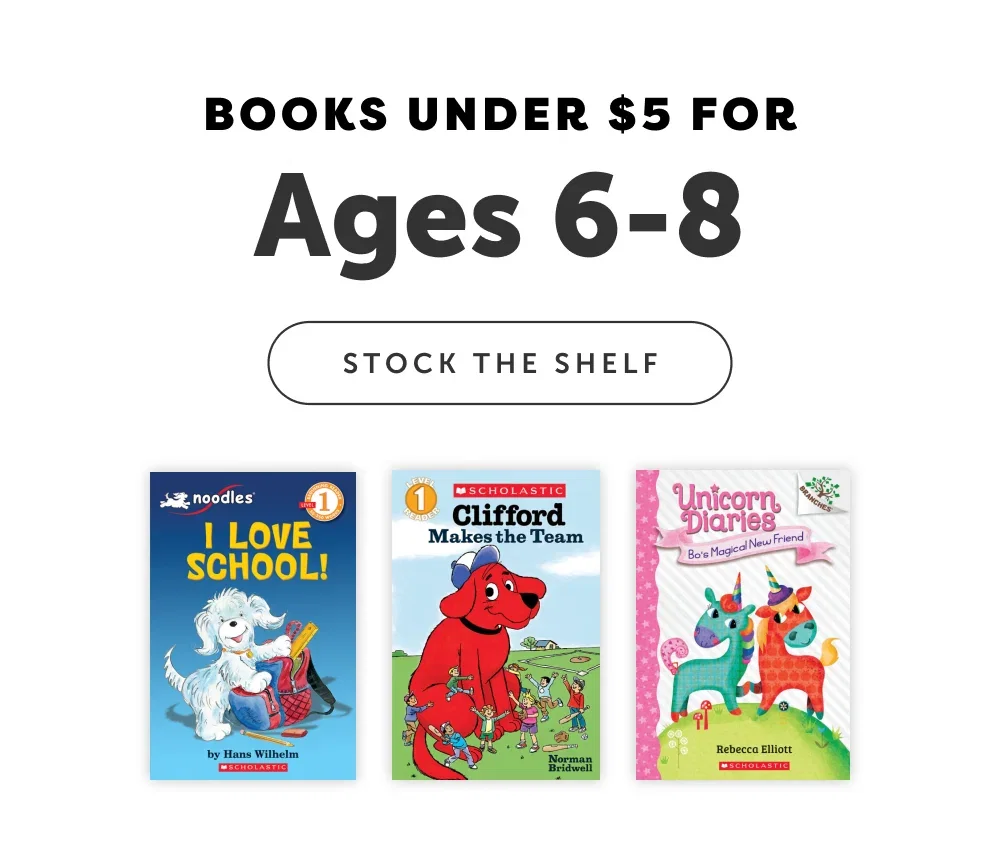 Books Under $5 for Ages 6-8