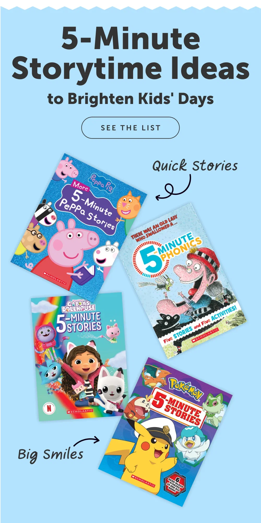 5-Minute Reads for Busy School Nights