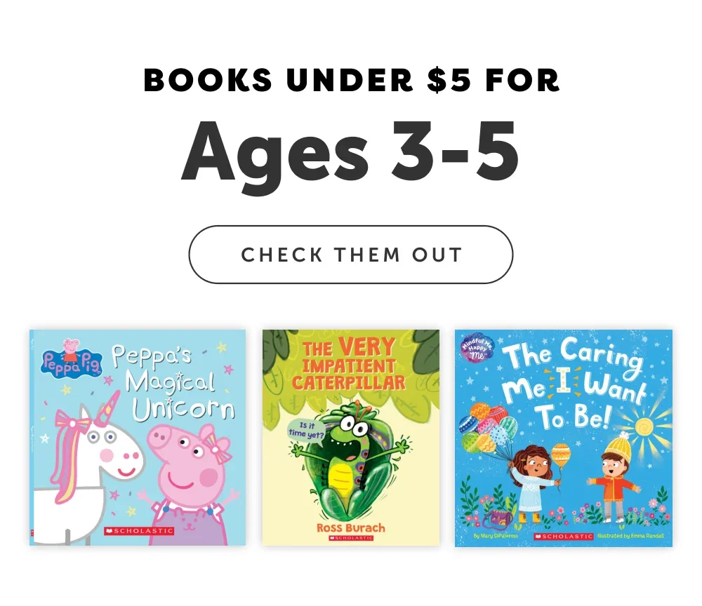 Books Under $5 for Ages 3-5