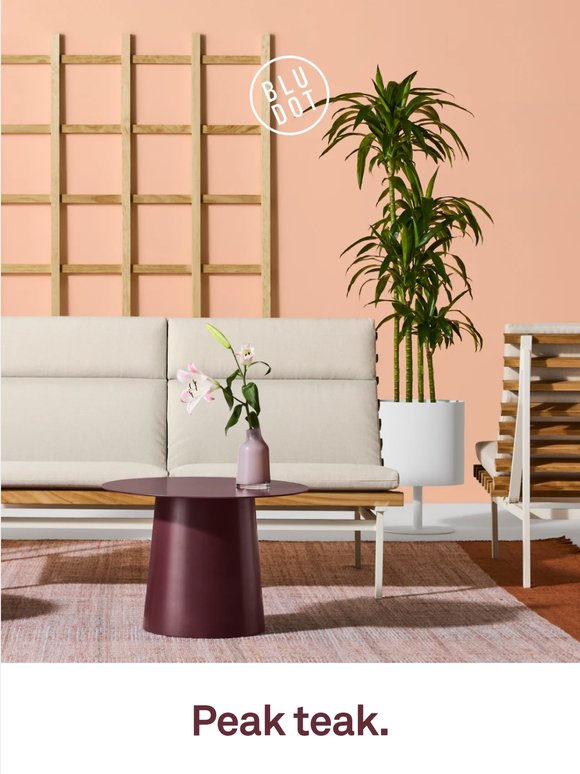 Peak teak.