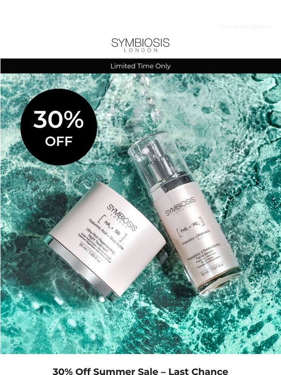 Hurry! Don’t Miss 30% Off