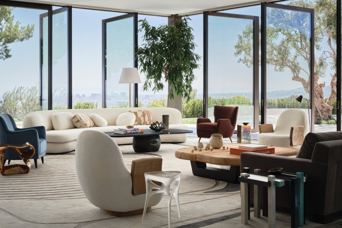 Impressive Contemporary Architecture Inspired Nicole Hollis’s Creative Interiors in This Beverly Hills Home