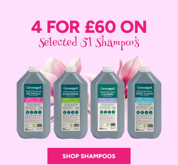 4 for £60 on Selected Shampoos