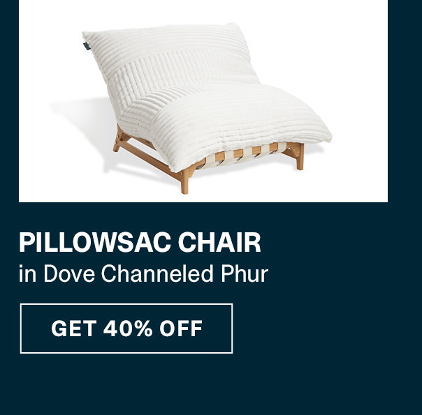 PillowSac Chair | GET 40% OFF >>