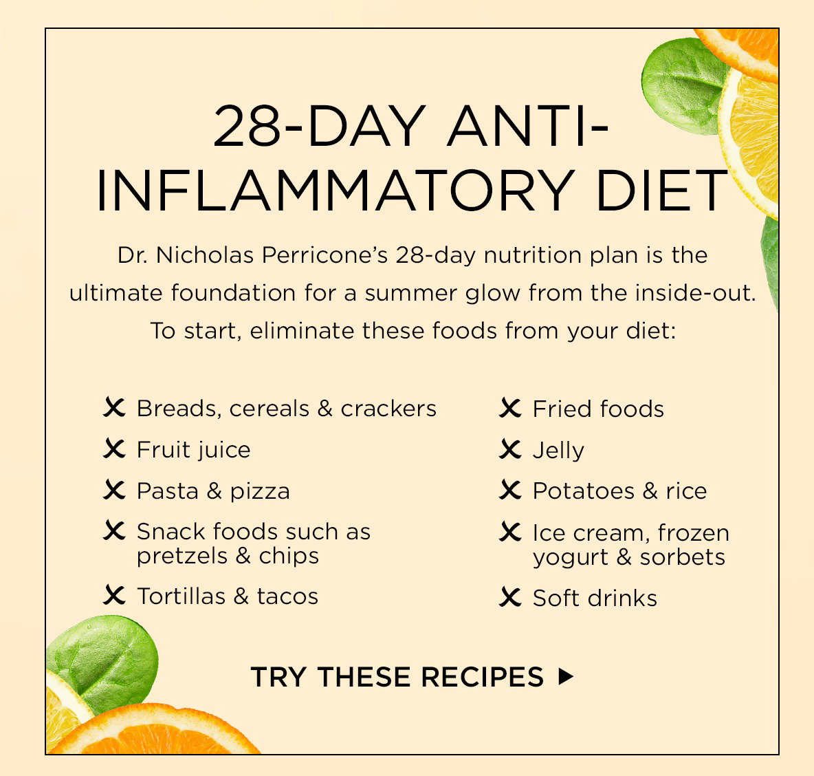 28-Day Anti-Inflammatory Diet