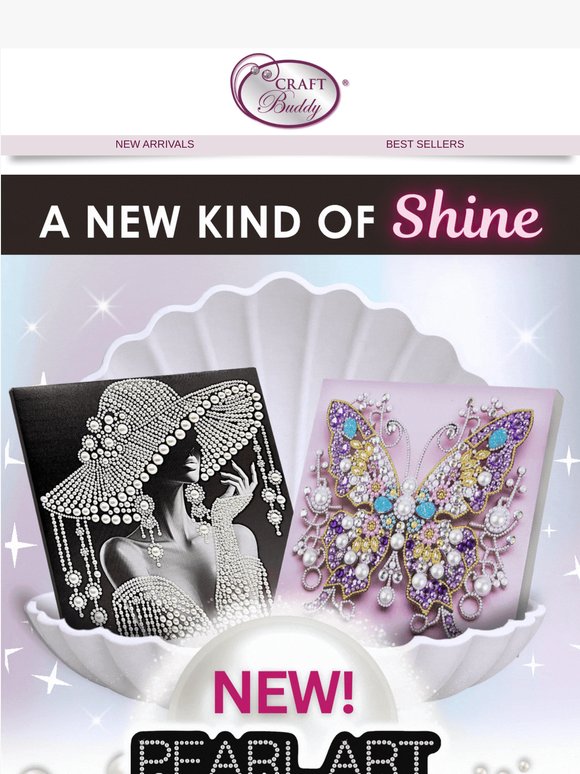 NEW! Pearl Art Kits