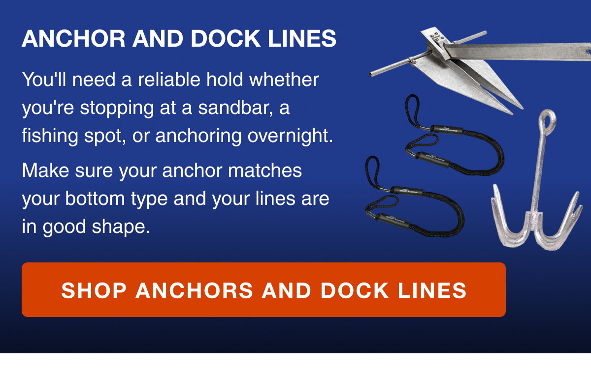 Anchor and Dock Lines
