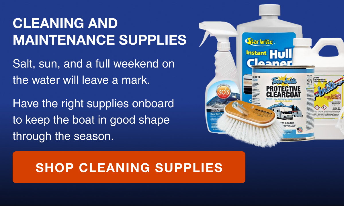 Cleaning and Maintenance Supplies