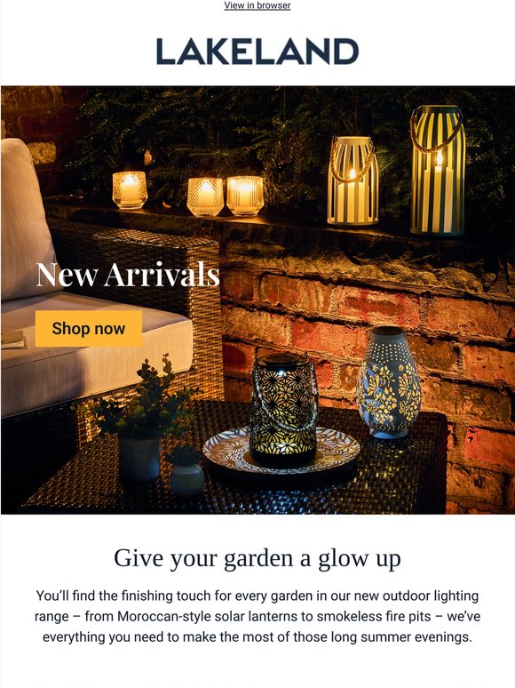 Transform your garden after dark