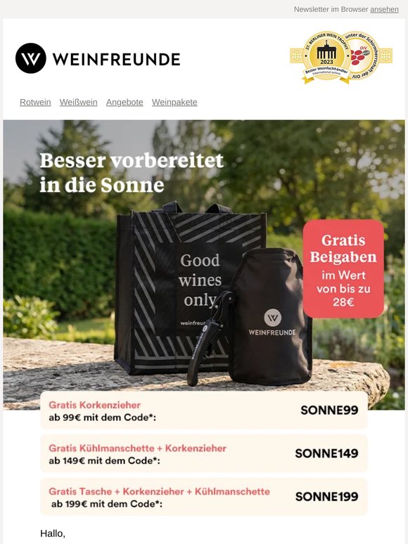 ☀️ Deine Geschenke für sonnigere Tage
