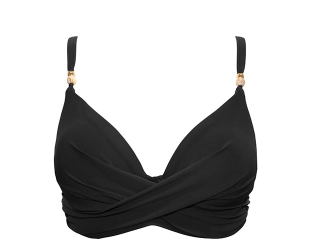 Tulum Luxe Matte Non PaddedUnderwired Twist Front Bikini Top