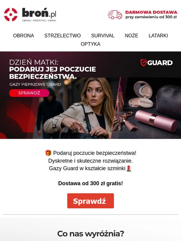 🎁 Podaruj poczucie bezpieczeństwa — dyskretne rozwiązania od BRON.PL