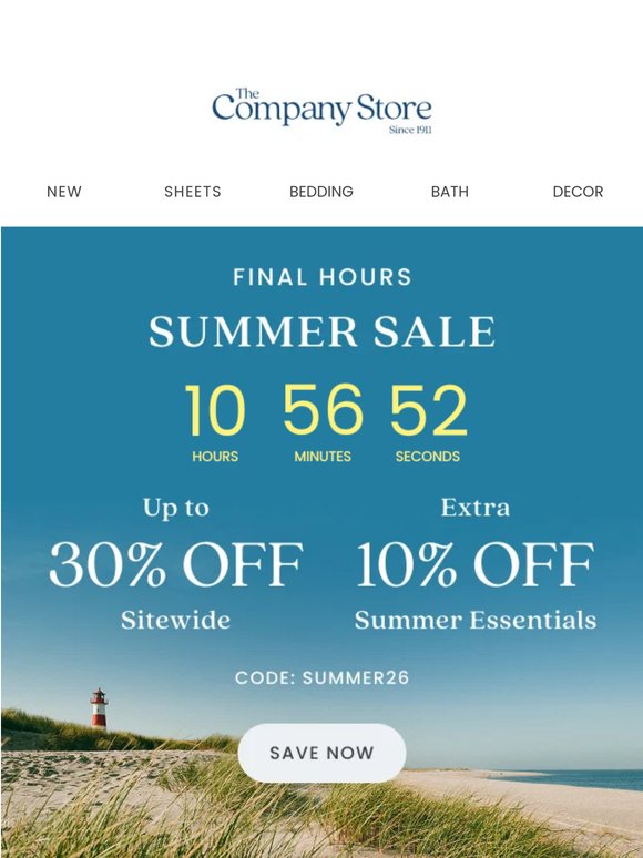 Final hours—cozy seasonal savings await