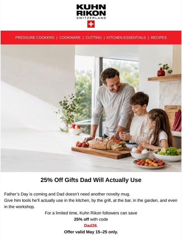 For the Dad Who Cooks, Grills, Slices & Seasons