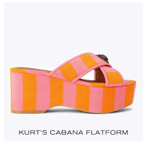 Kurt's Cabana Eagle Flatform Sandal