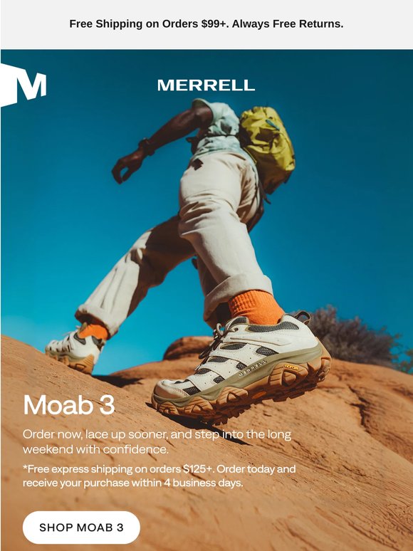 Prepare for the long weekend - start with Moab 3