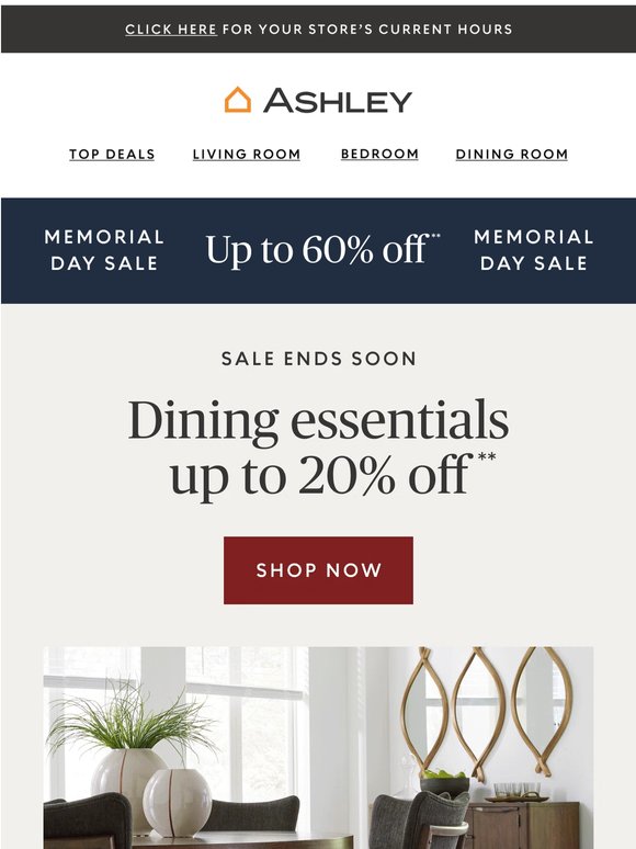 Dining up to 20% off 🌿 Savor the Season!