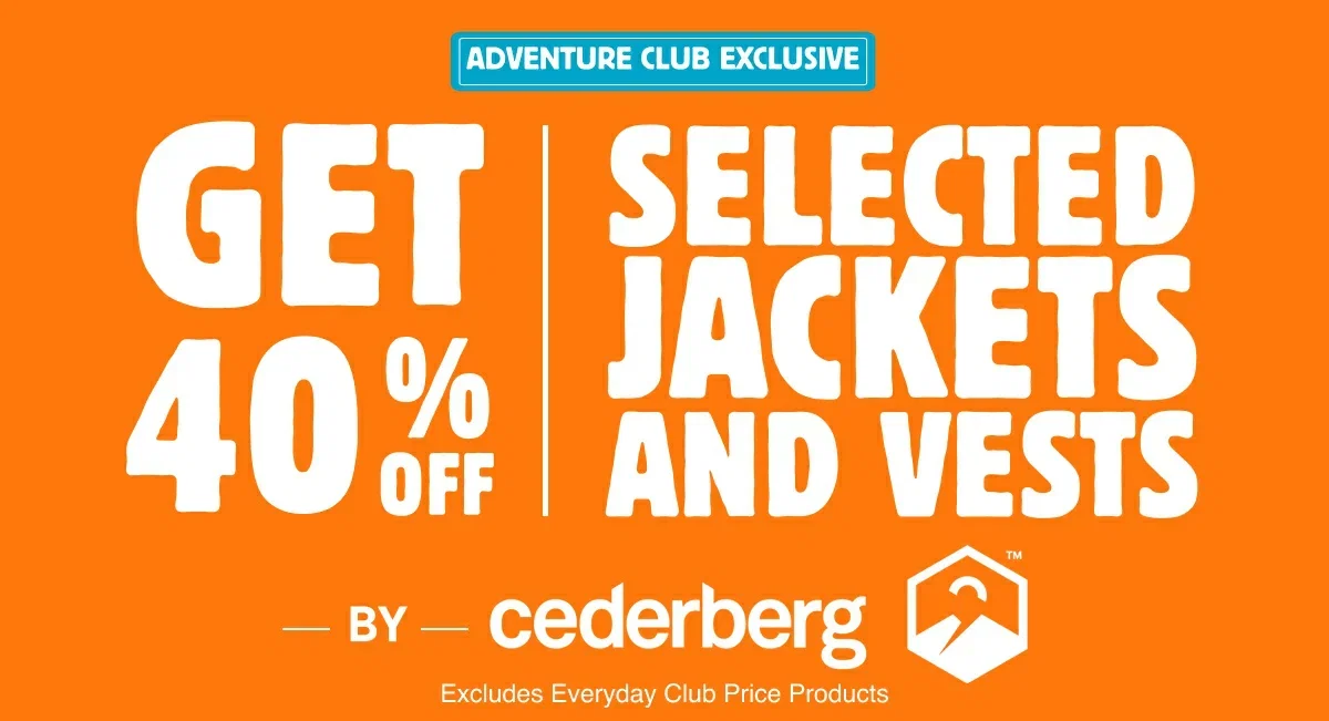 40% Off Selected Jackets & Vests by Cederberg