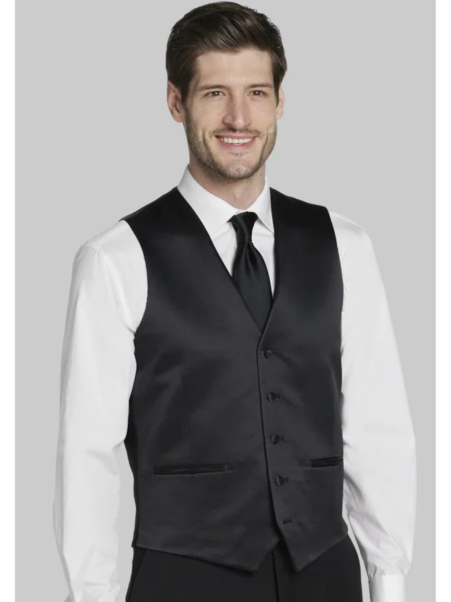 Jos. A. Bank Slim Fit Wool Blend Tuxedo Suit Separates Vest