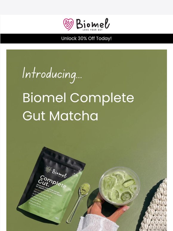 NEW Matcha Complete Gut
