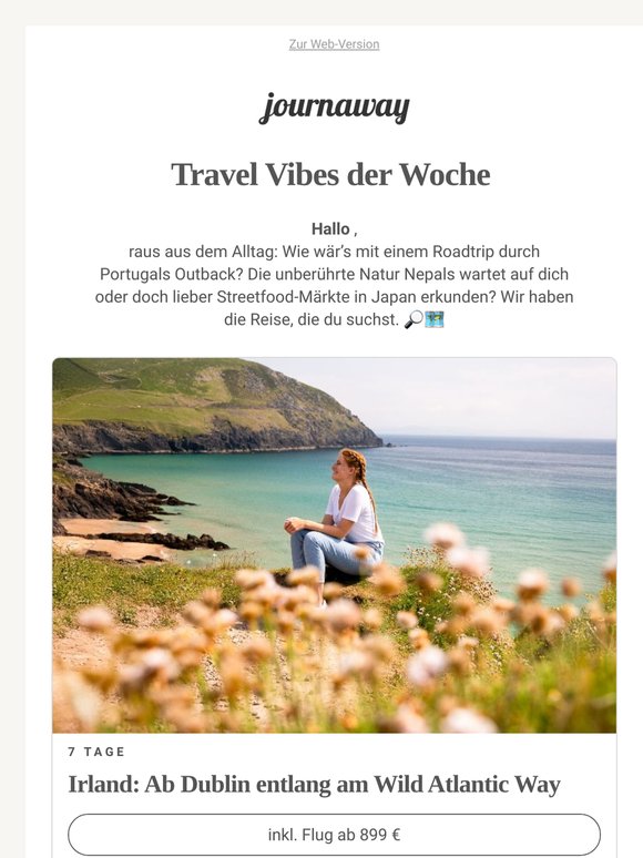 Schon wieder Fernweh? Hier kommt die Antwort ➡️