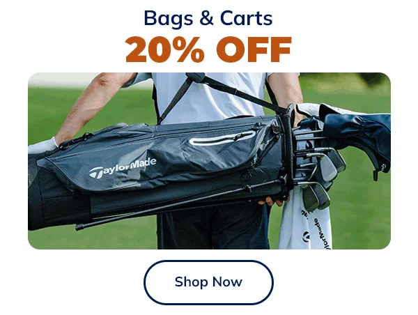 20% OFF Bags/Carts - Shop NOW!
