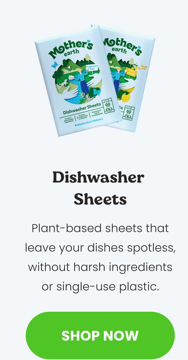 Dishwasher Sheets