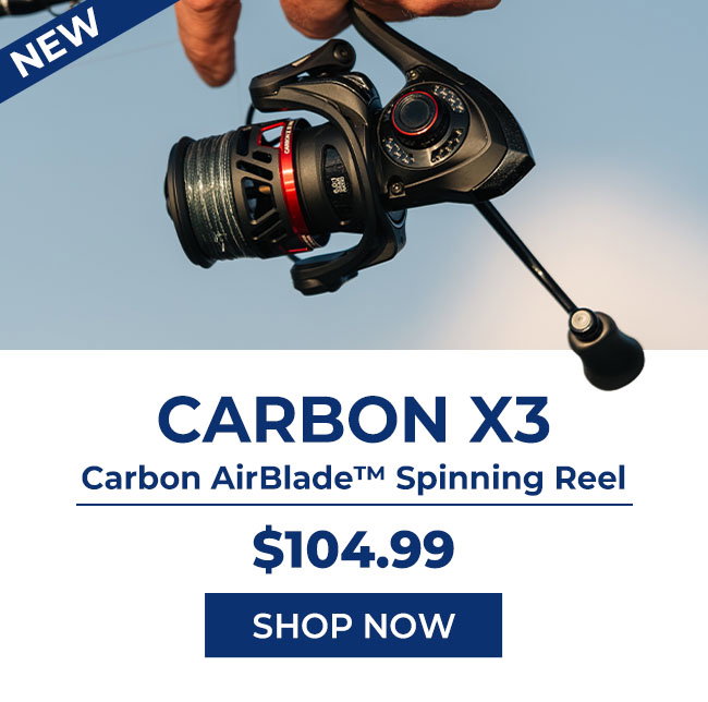 Carbon X3 Carbon AirBlade™ Spinning Reel for Freshwater Fishing