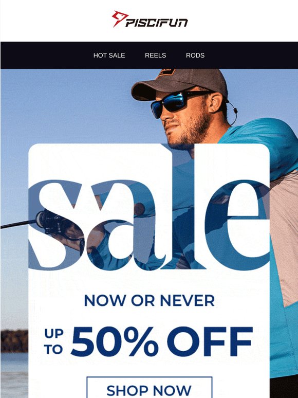 Weekend Fishing Alert: Up to 50% Off Select Gear