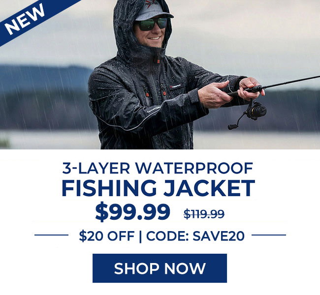 3-Layer Waterproof Fishing Jacket