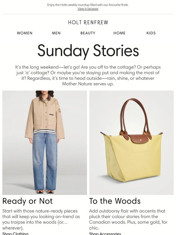 Sunday Stories | Long Weekend Vibes
