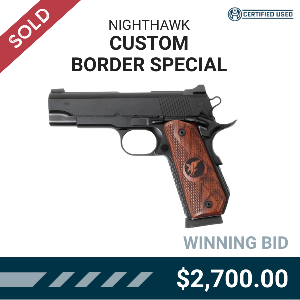 Recently Ended: NIGHTHAWK CUSTOM BORDER SPECIAL